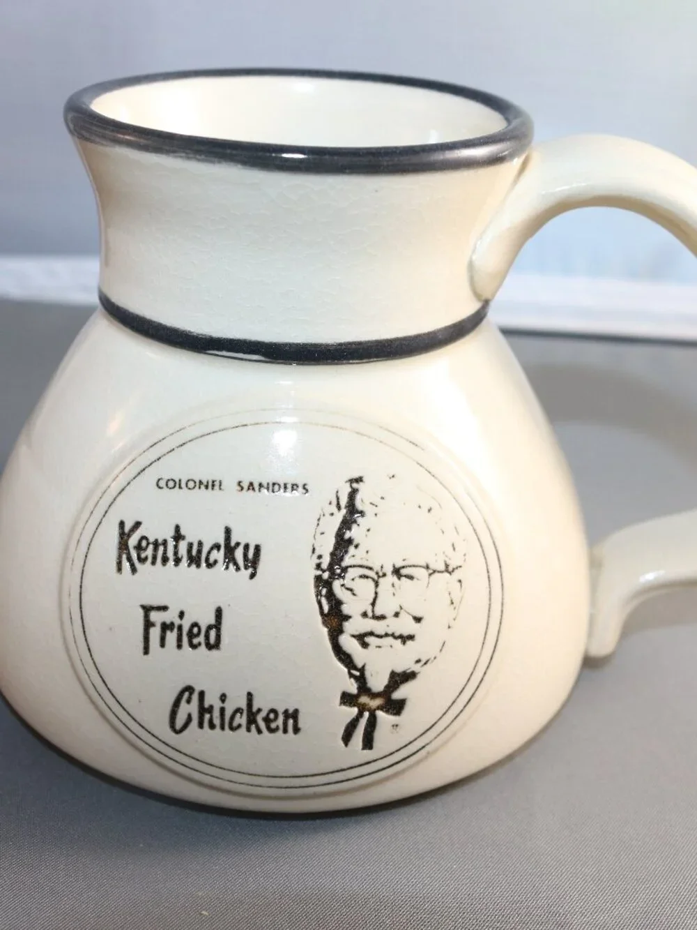 KFC Fast Food Nostalgia small stoneware utility crock by Heritage Designs great